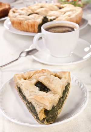 Easter Bonnets & Spinach Pie